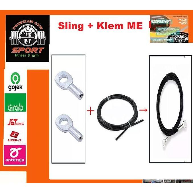 Tali Sling + Klem ME Home Gym / Kabel Sling Gym