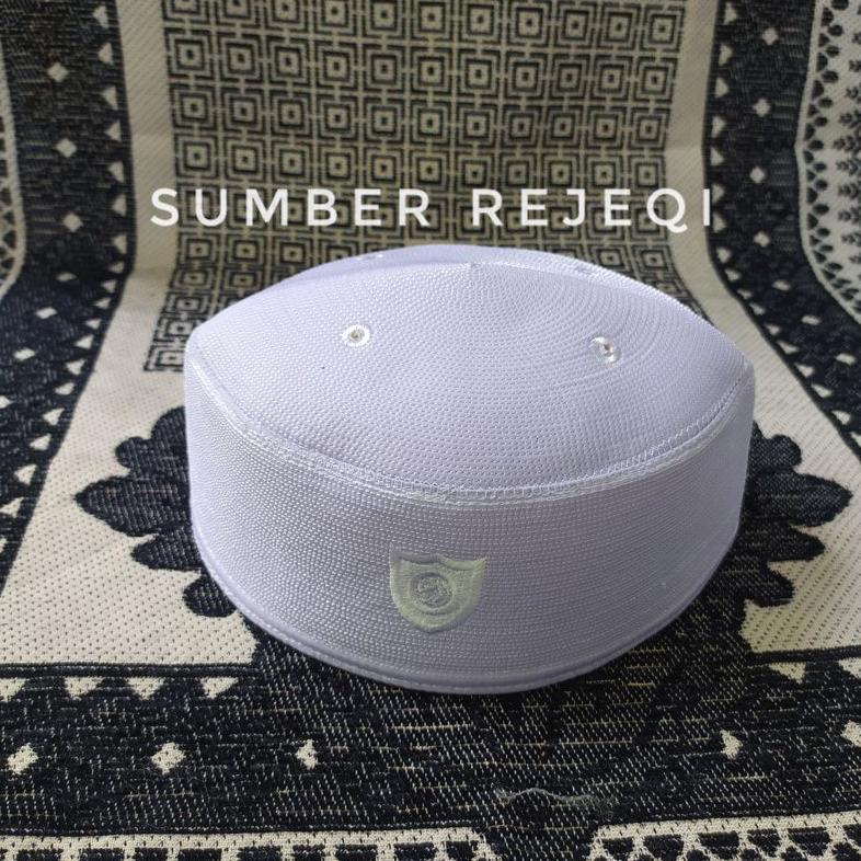 Promo buka Peci Malaysia Songkok putih ABDUL KAREEM PUTIH KWALITAS PREMIUM no1-10 Songkok Malaysia K