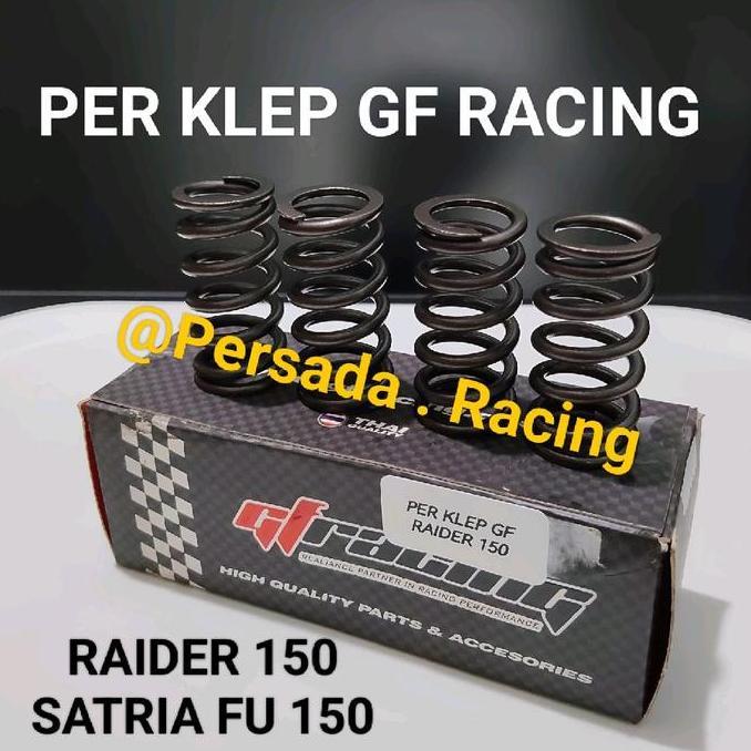 Per Klep Gf Racing Thailand Satria Fu 150 / Raider 150  Original Motorcycle Best Quality