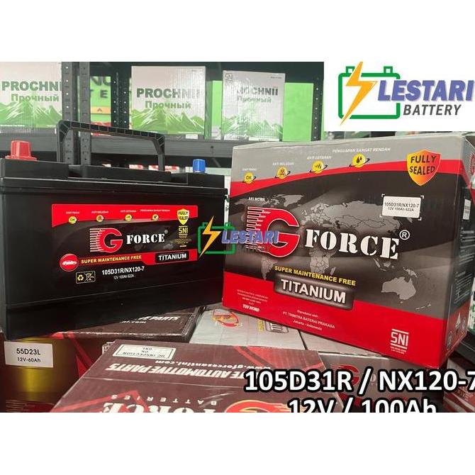 Promo Aki Kering G-Force Titanium Kering 105D31R / Nx120-7