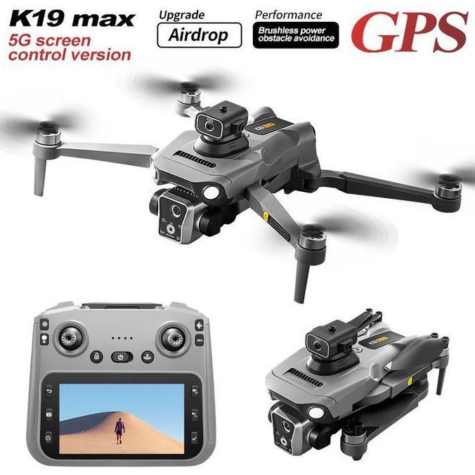 New K18 Max Gps Airdrop Drone Fishing Laser Obstacle Avoidance Optical Flow Rc Screen Remote Control