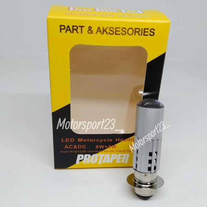 Bohlam H6 Laser Supersonic Super Led/H6 Led Protaper/Lampu Depan H6