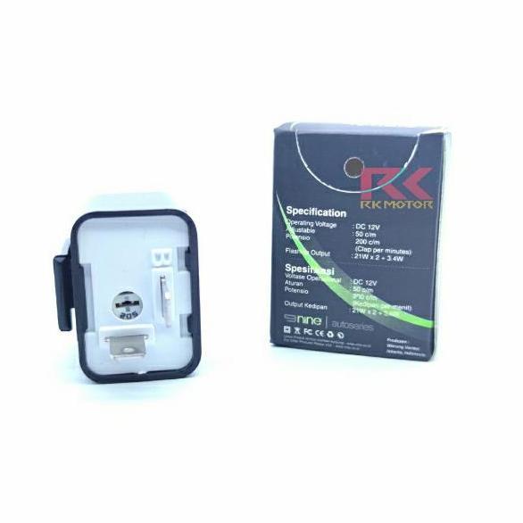 Flasher Lampu Sen Motor Bisa Setel Cepat Lambat - Flasher Sein Motor
