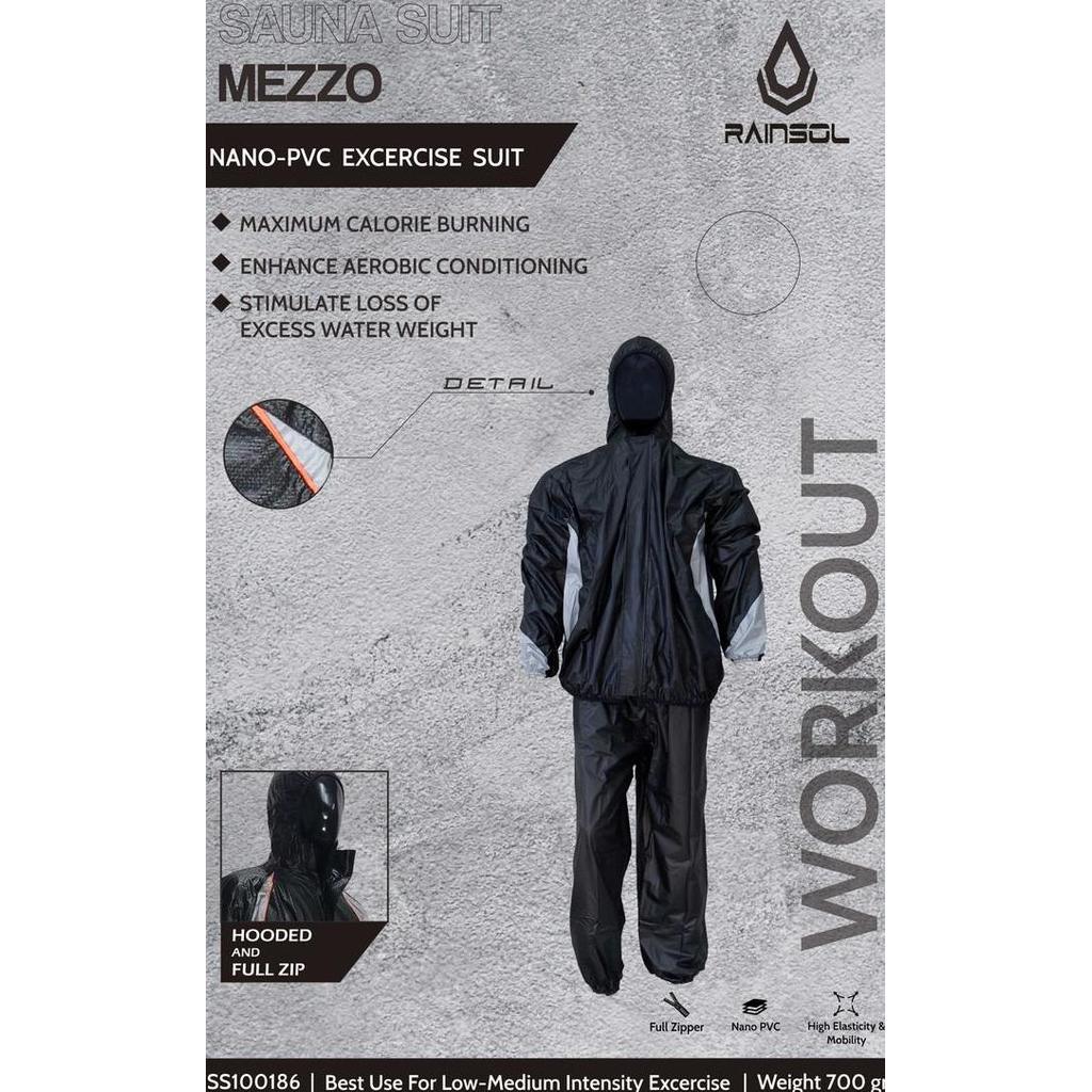 HOT DEAL - Sauna Suit Mezzo | Baju Sauna | Jaket Sauna | Setelan Sauna | ORIGINAL