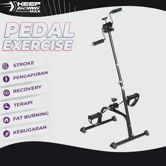 DEAL TERBAIK - Sepeda Statis-Alat Terapi Stroke Kaki Dan Bike Sepeda Fitness Alat Fitness / Terapi K