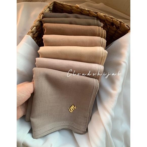 BRONIAGAID PROMO HIJAB PARIS (ORI) METAL LOGO UMAMA| HIJAB SEGIEMPAT UMAMA| HIJAB PARIS JADUL LOGO P