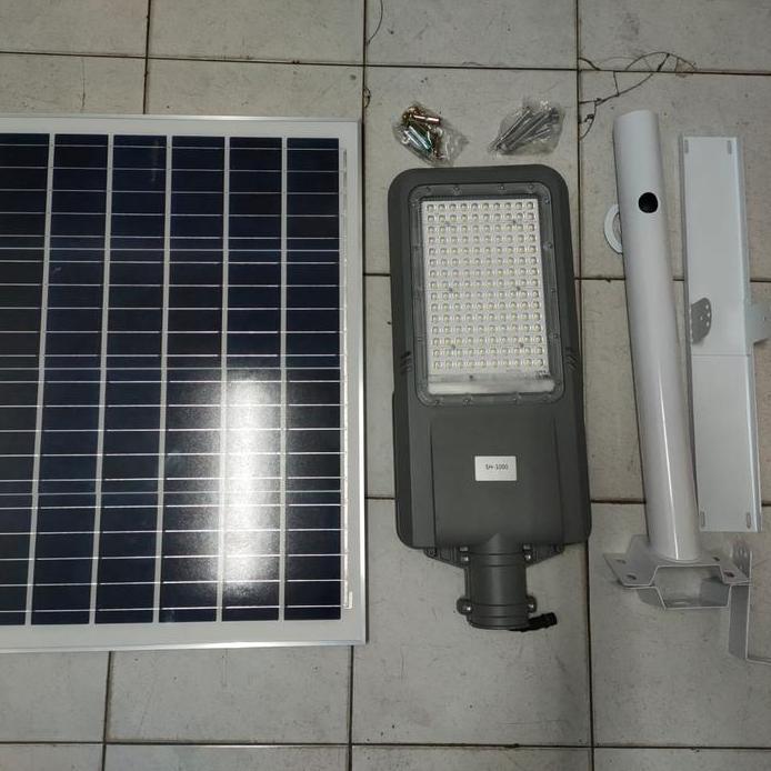 lampu jalan solar panel 1000 watt 1000w lampu PJU panel surya 1000w