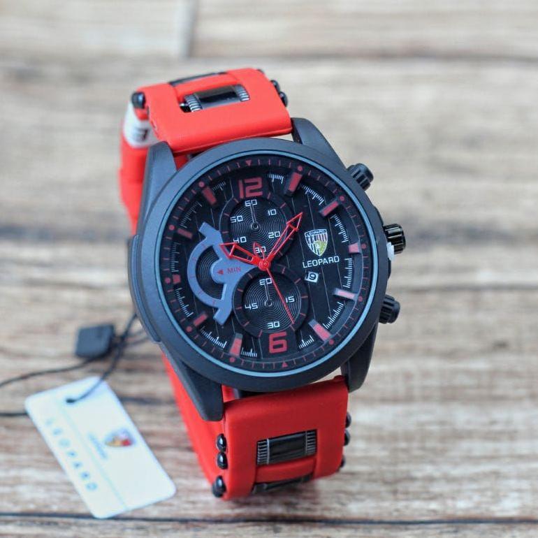 JAM TANGAN LEOPARD ORIGINAL CRONO VARIASI SPORT