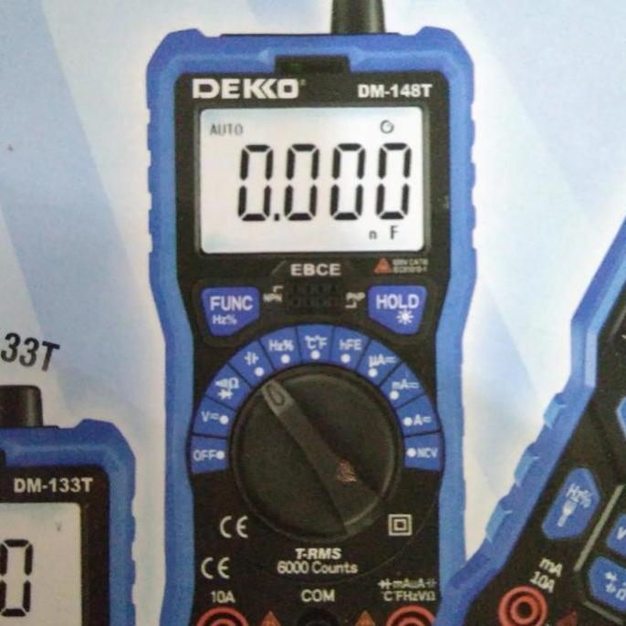 FLASH SALE - Digital Multimeter AVO meter multi Dekko DM-148T