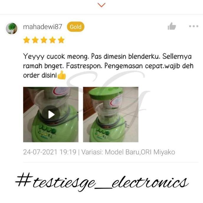 BEBAS ONGKIR - ORIGINAL CHOPPER DAGING MIYAKO CH 501 BL 301 BL 302 GILINGAN DAGING MIYAKO BLENDER DA