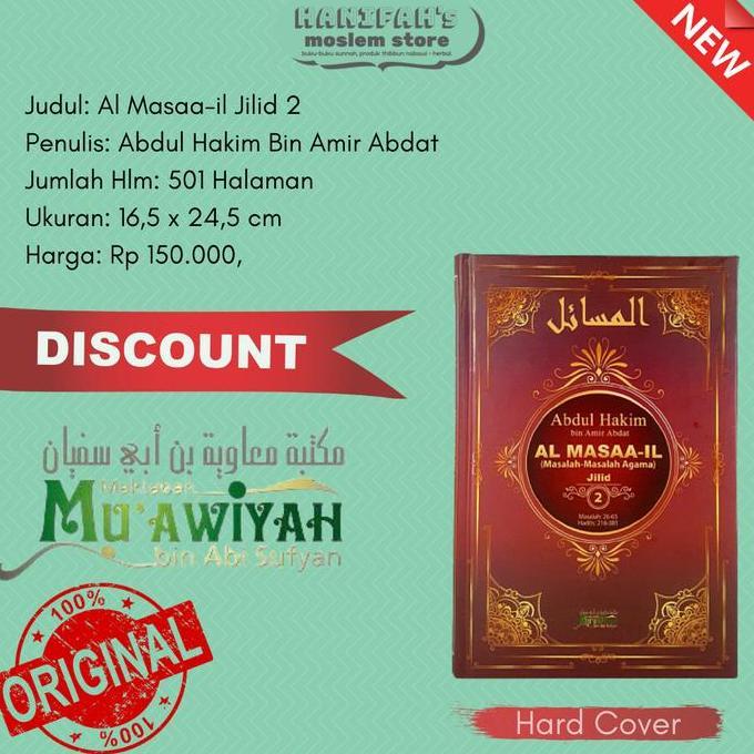 Al Masaail Jilid 2 Abdul Hakim Al Masail Muawiyah Bin Abi Al Masaa il