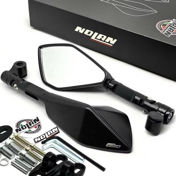 Spion Motor Tomok V5 Kaca Spion Motor Tomok Besar Spion Tomok Nolan Original V5 Full Cnc Variasi Uni