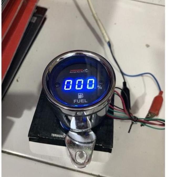 Amper Bensin Dgital LED Variasi Semua Motor / Takaran Bensin Variasi universal