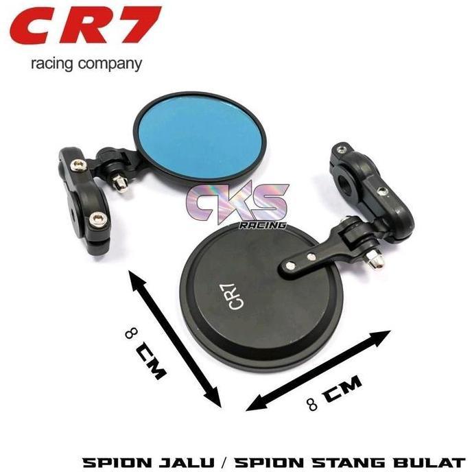 Spion Jalu Jepit Stang Supermoto Cr7 Spion Jalu Bulat Universal Motor