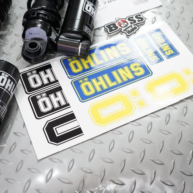 MAXTRECK Shock Tabung Ohlins YA Series Black Vespa Sprint Iget Primavera