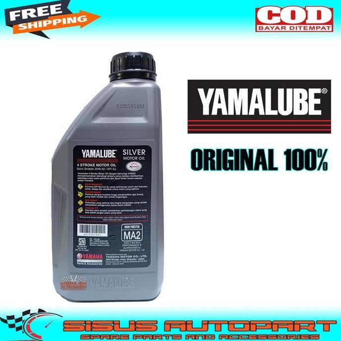 Yamalube Silver 800ml ORIGINAL / Oli Yamalube Silver Motor Bebek Yamaha / Oli Yamalube Silver Motorc
