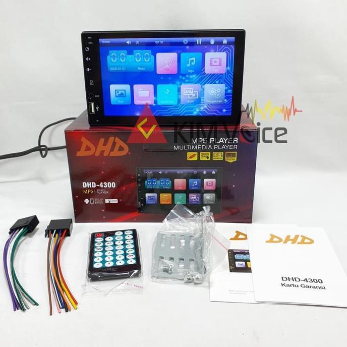 HEADUNIT DOUBLE DIN MP5 DHD-4300