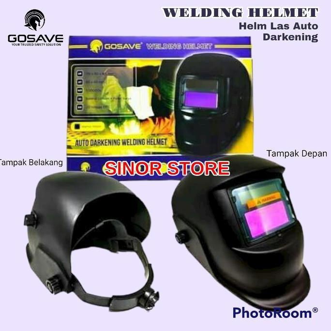 Helm Las Otomatis Auto Darkening Helm Las Safety Otomatis Kedok Las