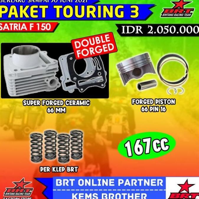 MARTEKNO BLOK BRT SATRIA FU PAKET TOURING 3