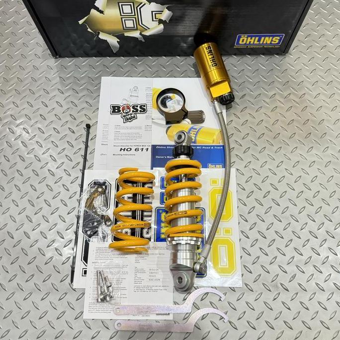 SHANNOORA Shock Tabung Ohlins HO 611 Honda Grom MSX 125