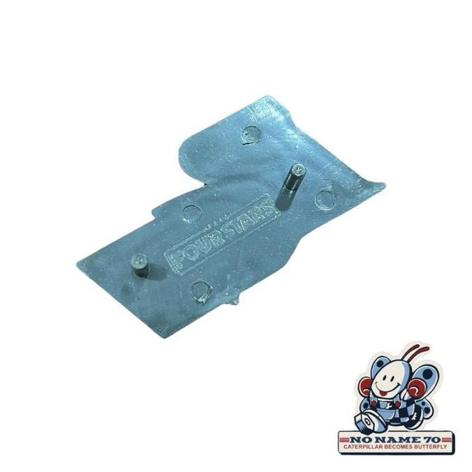 Emblem Emblim Logo Decal Sayap Suzuki RC100 RC 100