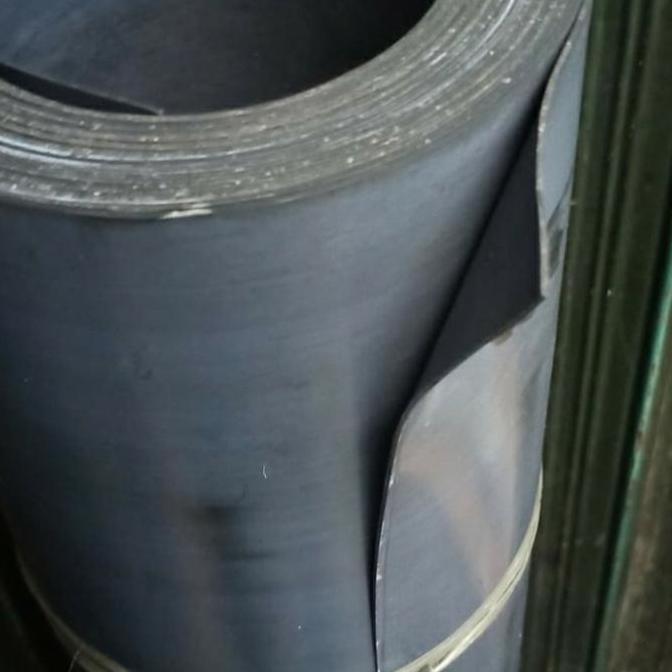 Carbon PTFE sheet 2mm x 20cm x 50cm / Teflon PTFE hitam lembaran