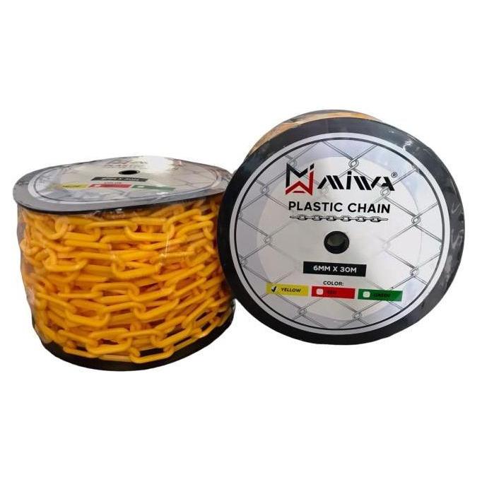 RANTAI PLASTIK 6MM / RANTAI TRAFFIC CONE