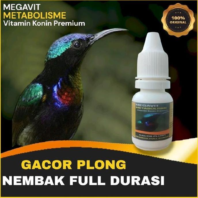 MEGAVIT - Vitamin Burung Konin Kolibri Ninja Premium Gacor Plong Nembak Full Durasi murah