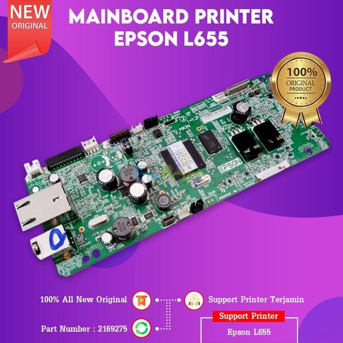 TOQMIJIN Mainboard Motherboard Printer Epson L655 Board Epson L655 Original