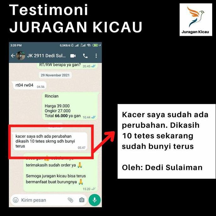 Vitamin Burung Murai Batu Terbaik Agar Lebih Gacor murah
