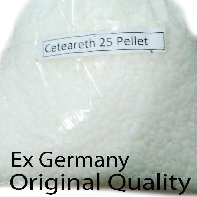 Ceteareth 25 PELET 1 Kg / Ceteth / Cetet / bahan pomade waterbased