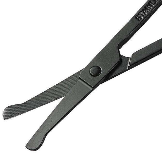 YASNI Gunting Cukur Bulu Hidung Nose Hair Scissor Stainless Steel Ori