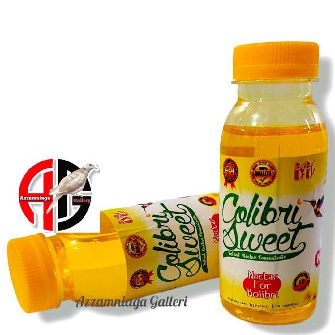 COLIBRI SWEET BOTOL 125 VITAMIN BURUNG PLECI  COLIBRI SWEAT KUNING murah