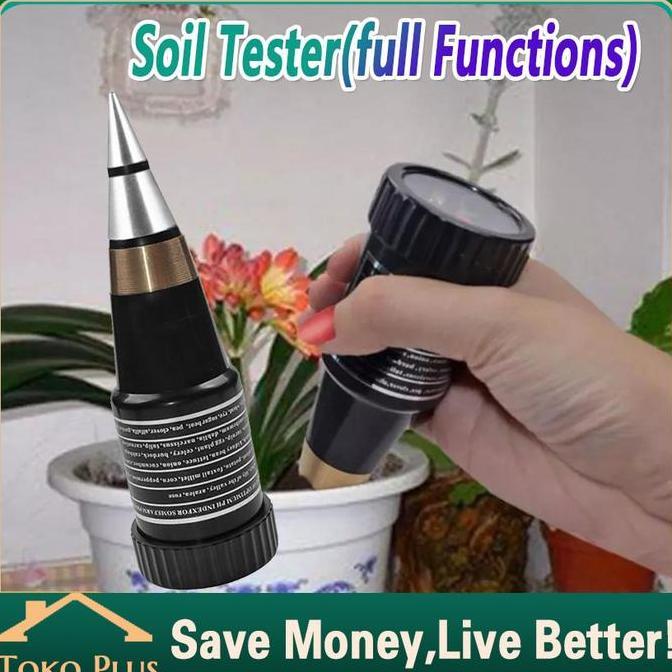 TWOVAN KS-05 2 in i soil ph Humudity moisture tester utk Berkebun Tanaman