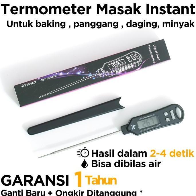 Thermometer Digital Termometer Dapur Makanan Waterproof - Joil KT1