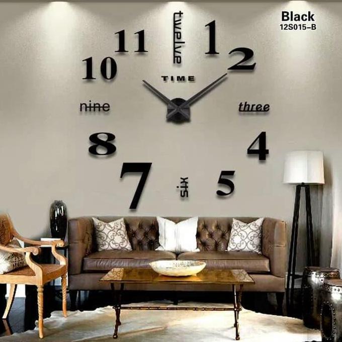 Jam Dinding Besar / Jam dinding Raksasa Terjamin Mesin Quartz