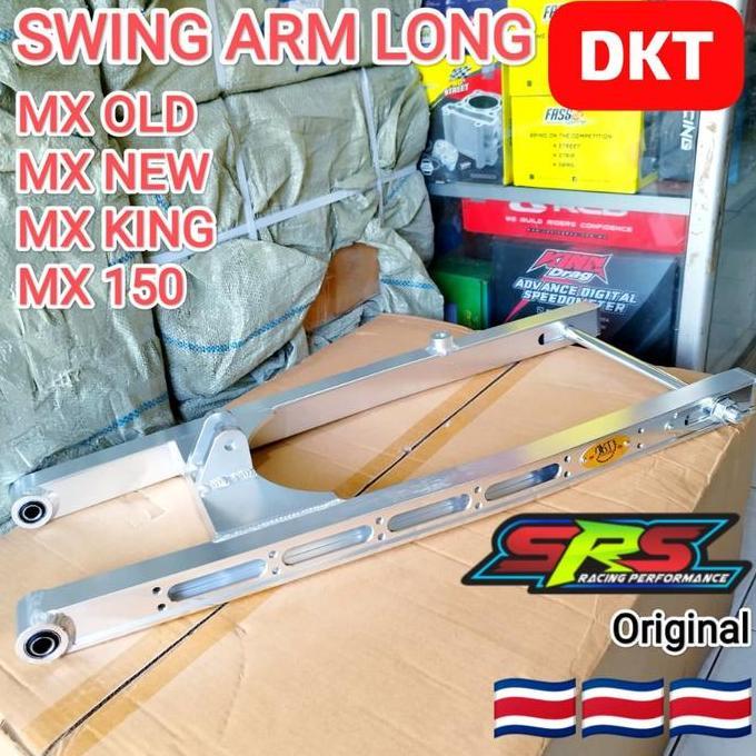 SRS SWING ARM S-TOP GPX LONG ARM FULL CNC MX KING V1 V2 MX KING 150 Gaya Vietnam Panjang 66cm