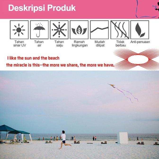 MIDEOFU Tenda Lipat 3x3 Tenda Jualan Pameran Bazar Gazebo/Tenda Jualan Set Lengkap Tenda Lipat Dindi