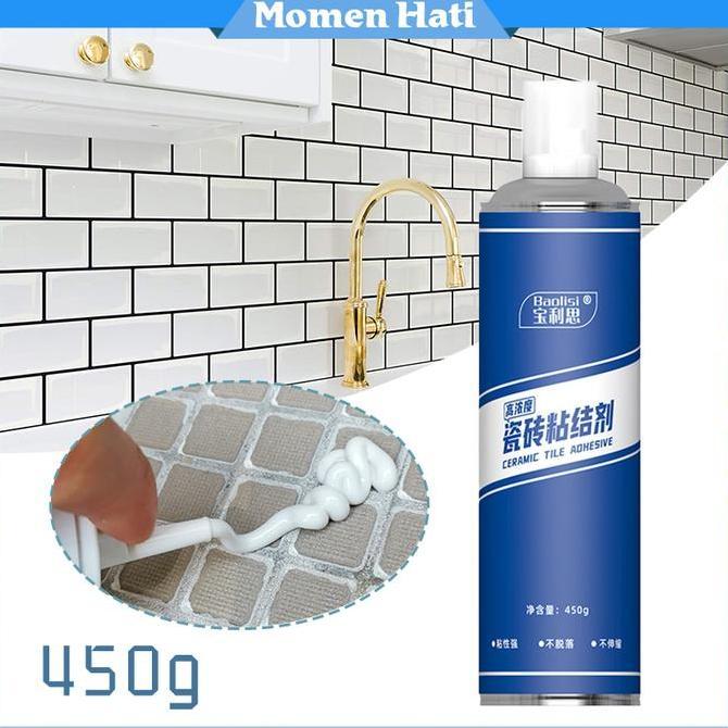 TOPFUF Lem Ubin Perbaikan Pasta Lem Keramik Kamar Mandi Perekat Keramik