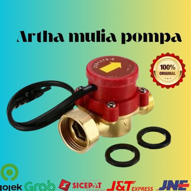 PROMO OTOMATIS POMPA PENDORONG 1 INCH FLOW SWITCH OTOMATIS POMPA BOOSTER