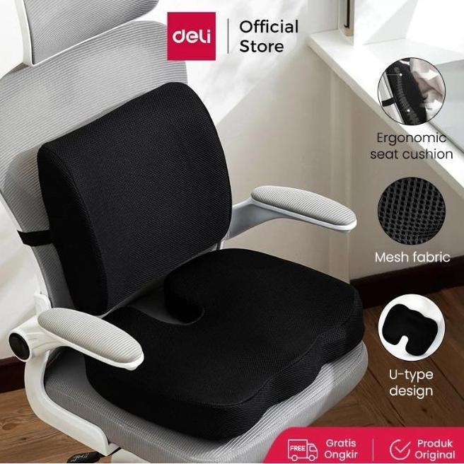 Deli Vusign Cushion / Bantal Sender&Duduk 100% Memory Foam Empuk VS75X