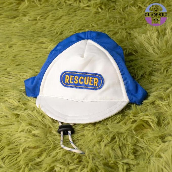 CLAWSET - PET HAT - SCOUT COLLECTION (TOPI HEWAN PELIHARAAN) - RESCUER NAVY