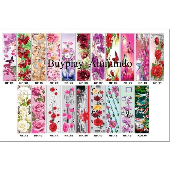Sticker Kaca Lemari Motif Murah Wallpaper