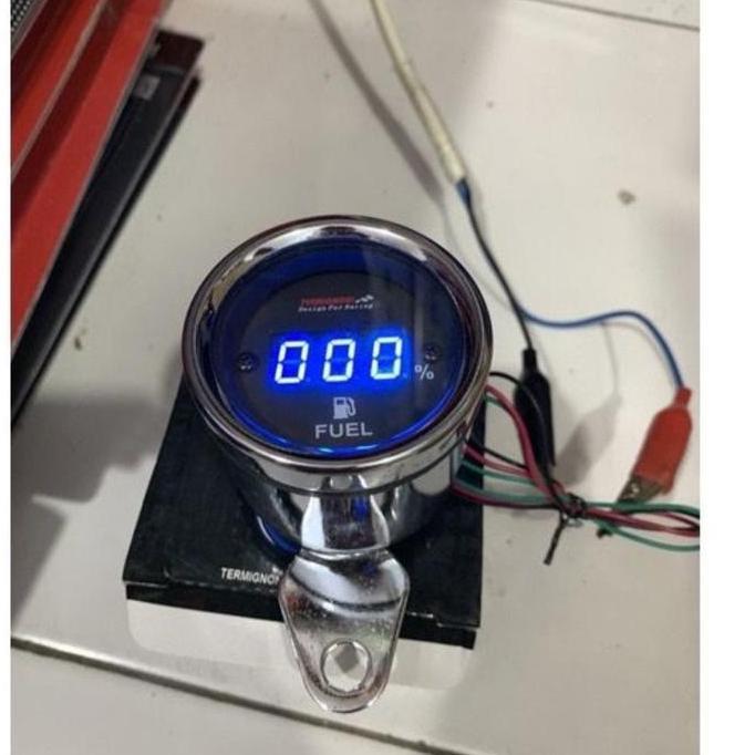 HIGH QUALITY AMPER BENSIN DGITAL LED VARIASI SEMUA MOTOR / TAKARAN BENSIN VARIASI UNIVERSAL