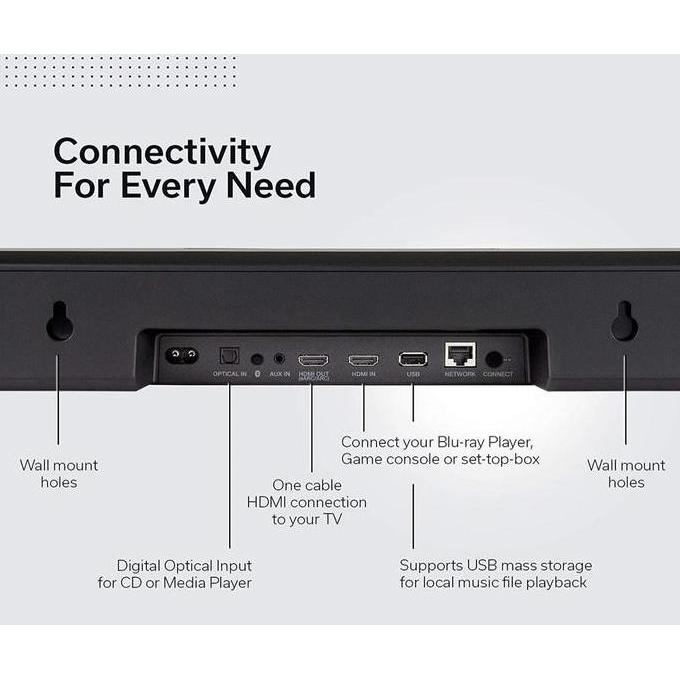 DENON HOME SOUNDBAR 550 DOLBY ATMOS DTS