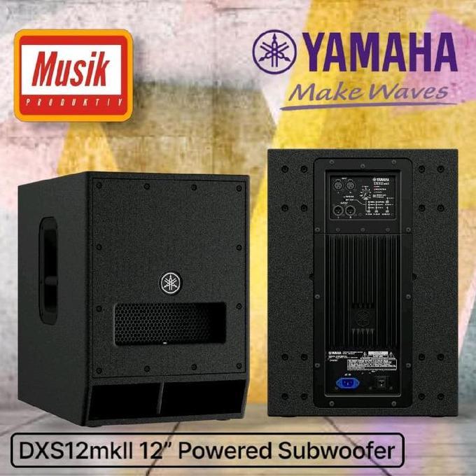 YAMAHA SUBWOOFER SPEAKER AKTIF DXS12MKII / DXS 12MKII/ DXS-12MKII