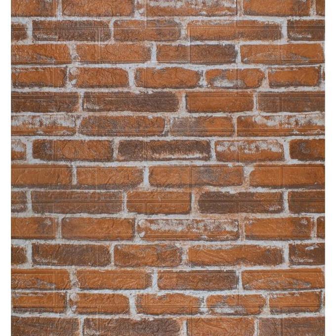 Wallpaper Dinding 3D/Wallfoam Motif Batu Alam