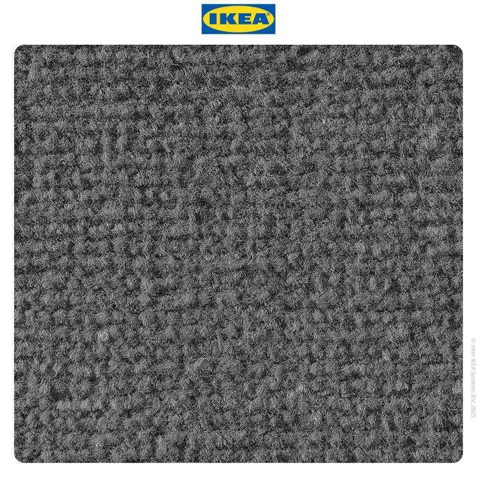 IKEA FLOTTBRO Keset Pintu Minimalis Abu 40x60cm