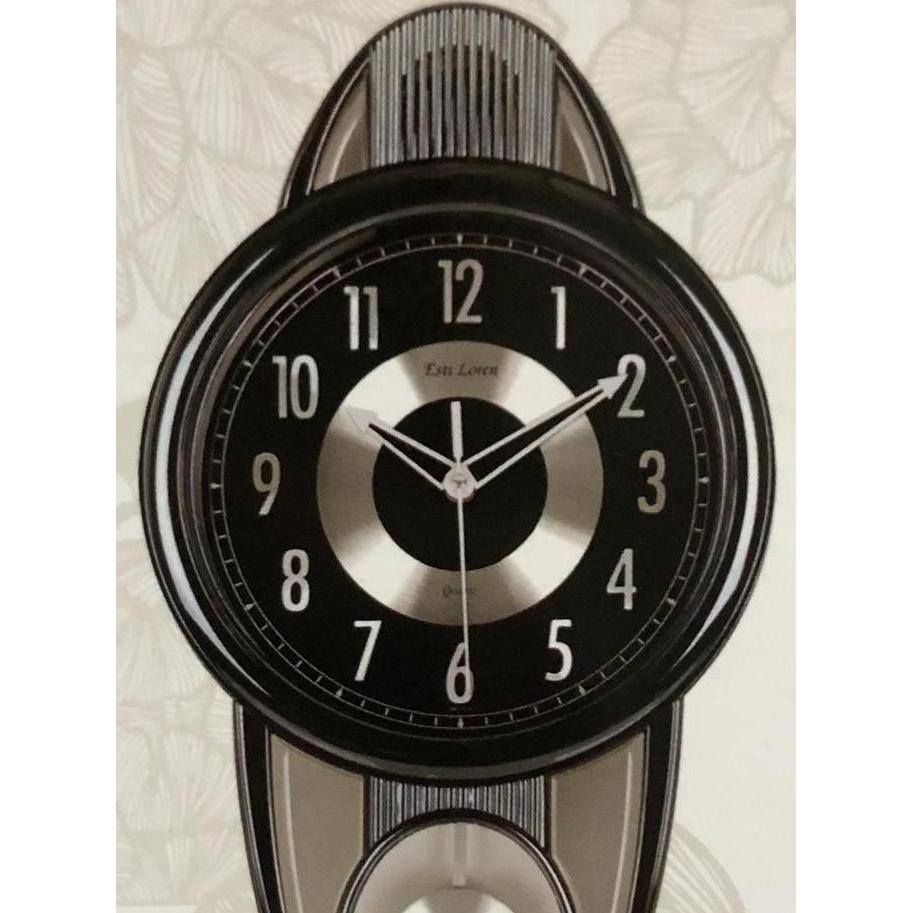 Esti Loren Jam Dinding Bandul Melody Bunyi Setiap Jam