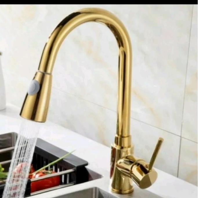 Kran tarik gold / kran panas dingin gold / kran sink gold Air